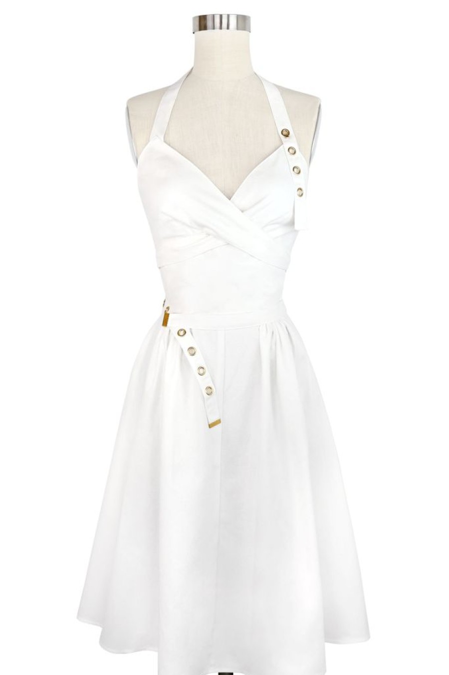 New Marilyn Parade Dress-White