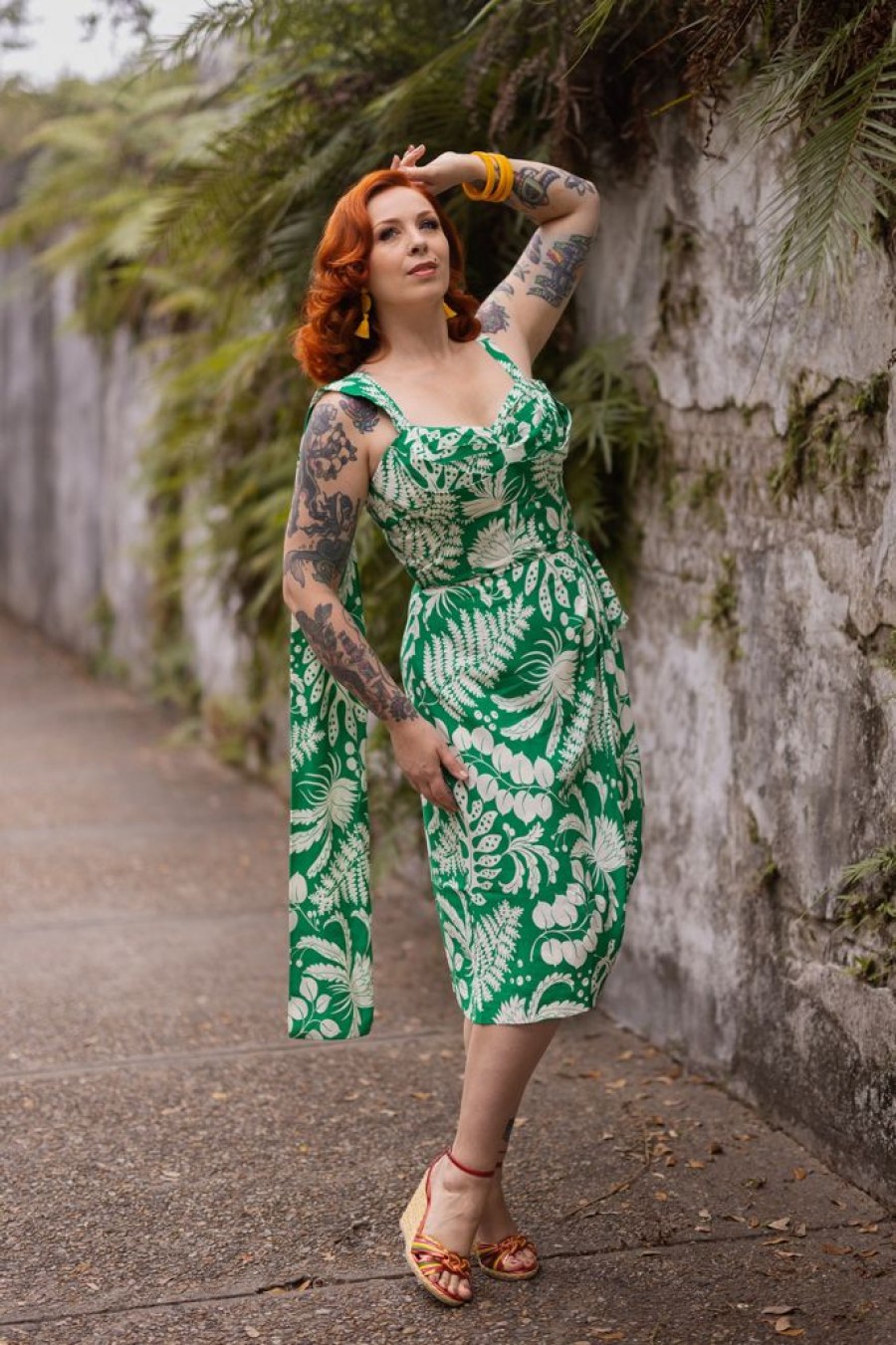 Online Lena Sarong Dress-Botanist