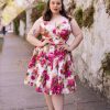 Hot Eva Marie Dress-Pleasant Street Floral-Sale