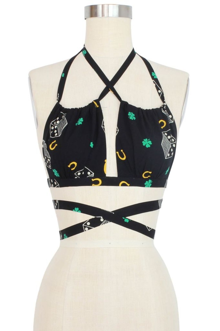 Best Esther Tie Top-Lucky Charm