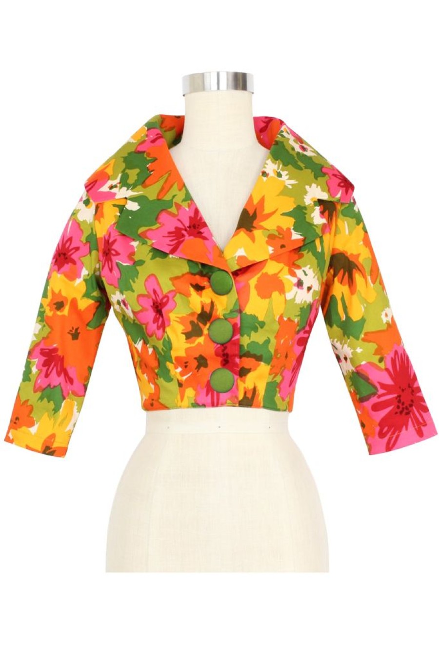 Clearance Imogene Jacket-Dayglow Floral