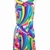 Hot Muu Muu Dress- Rainbow Bright