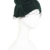 Wholesale Kathy Jeanne Wool Cloche With Pleated Bow And Veil