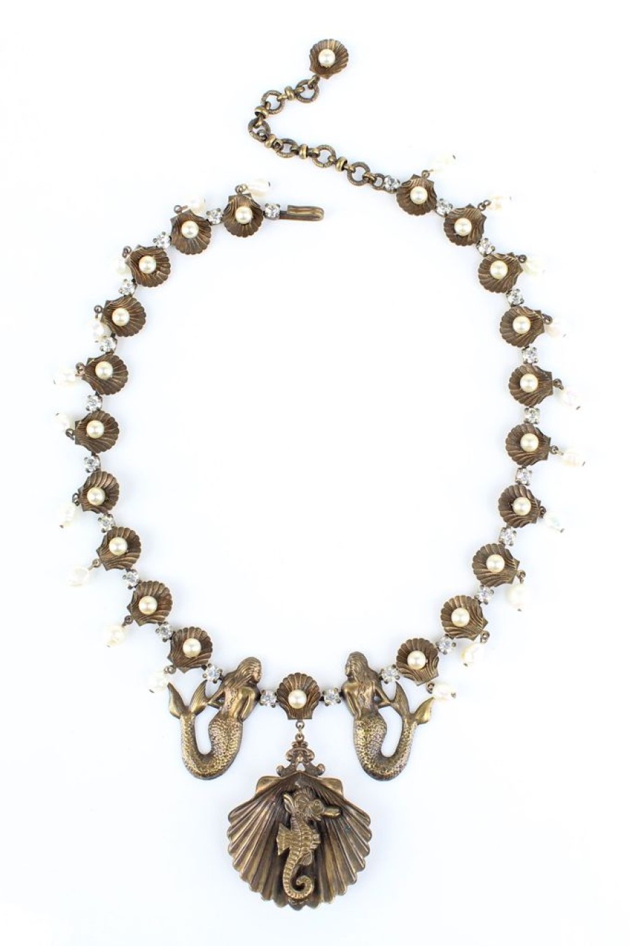 Clearance De Luxe Mermaid Pearl Necklace