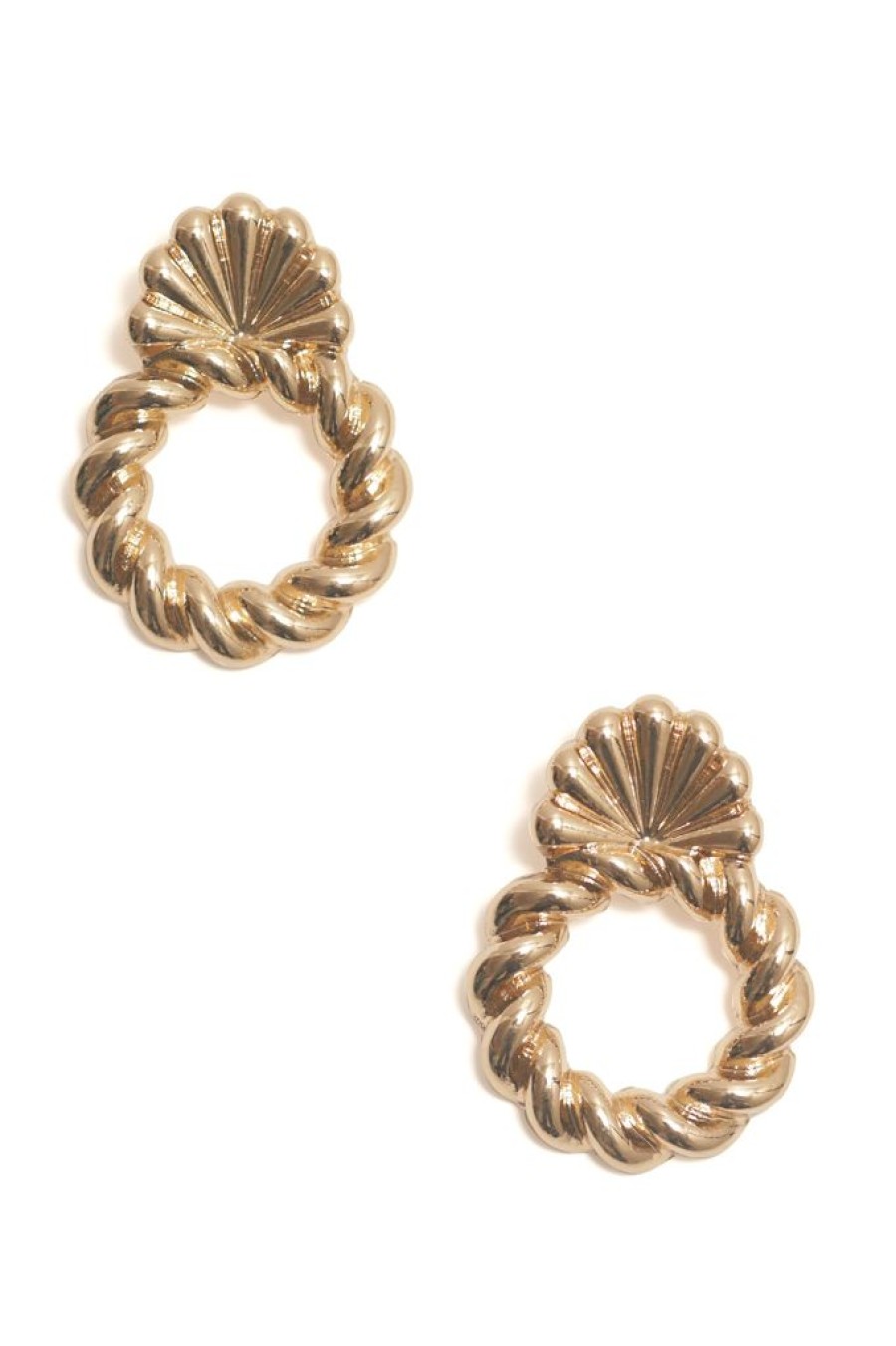 Best Twisted Circle Earrings