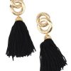 New 80S Lady Tassel Earrings