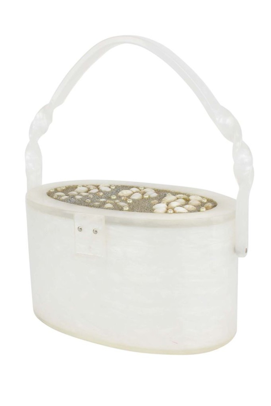 Hot Vintage Wilardy White Shells Bag