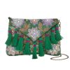 Hot Alex Max Beaded Tassel Clutch