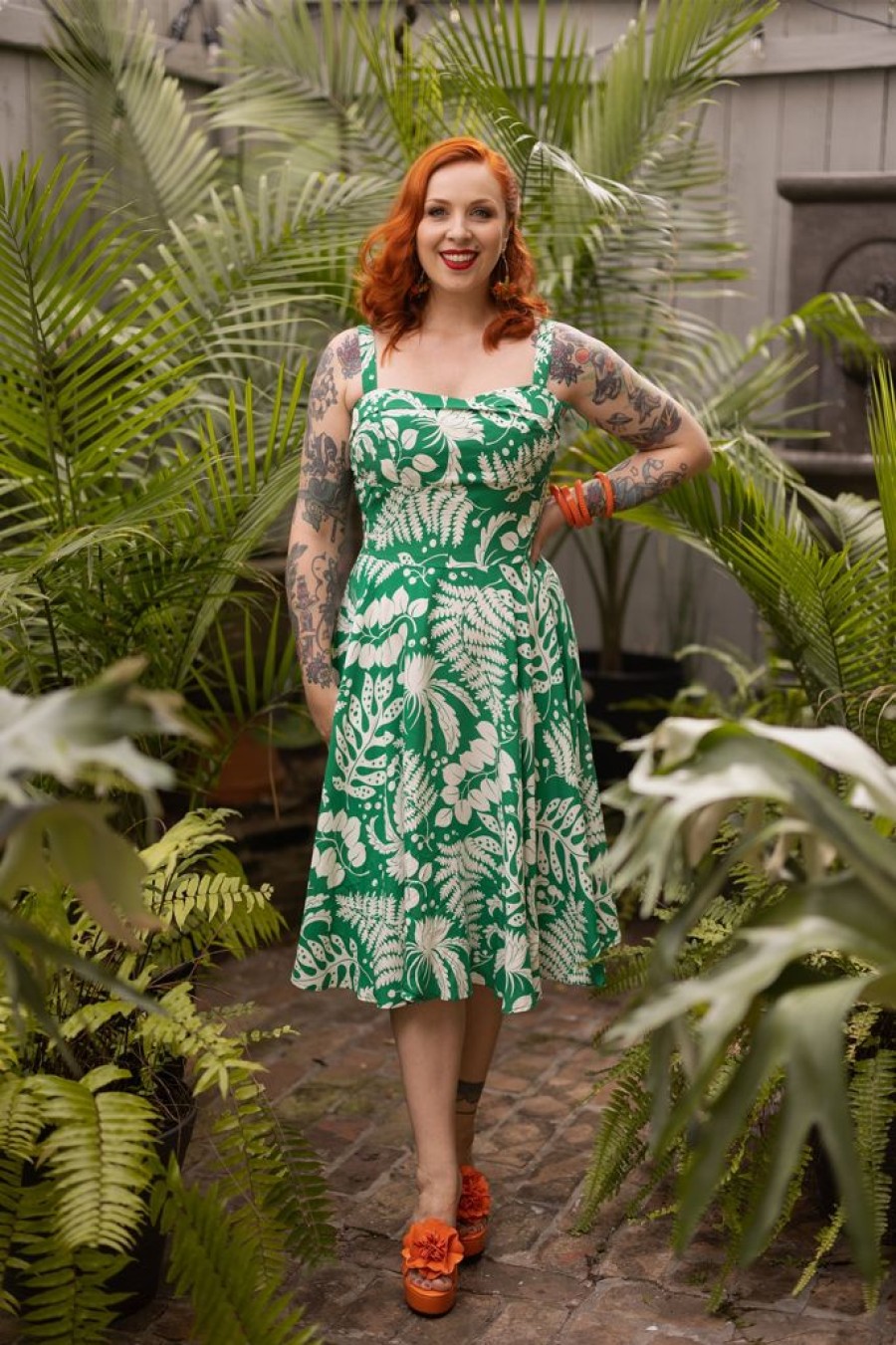 Hot Trixie Dress-Botanist