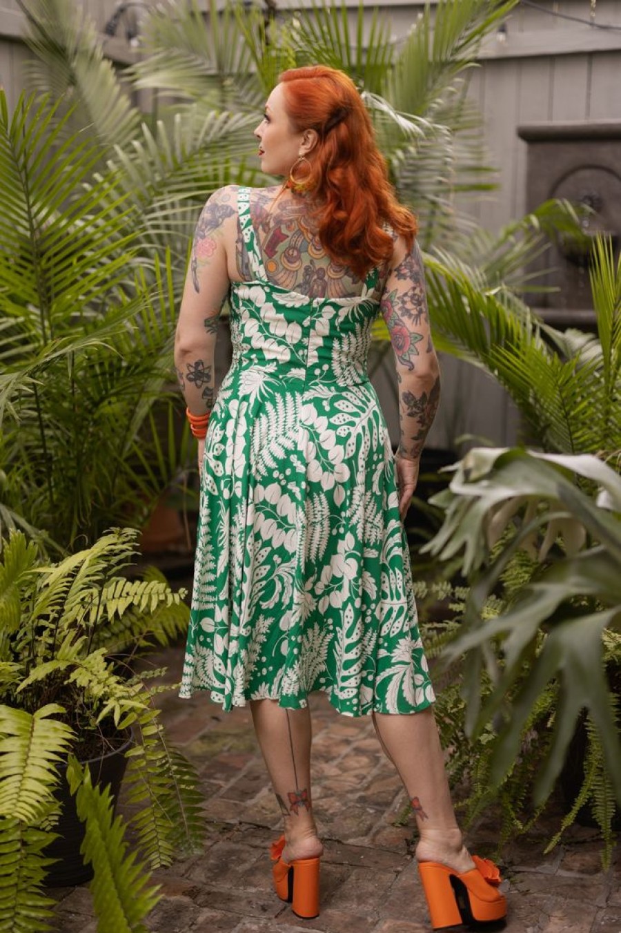 Hot Trixie Dress-Botanist