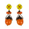 Best De Luxe Orange Drop Earrings