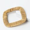 New Square Rattan Bangle