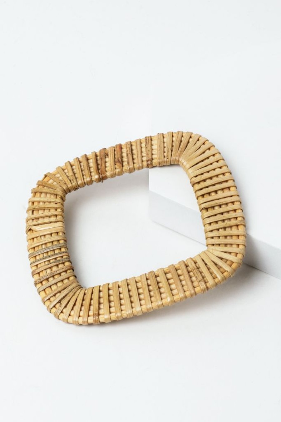 New Square Rattan Bangle