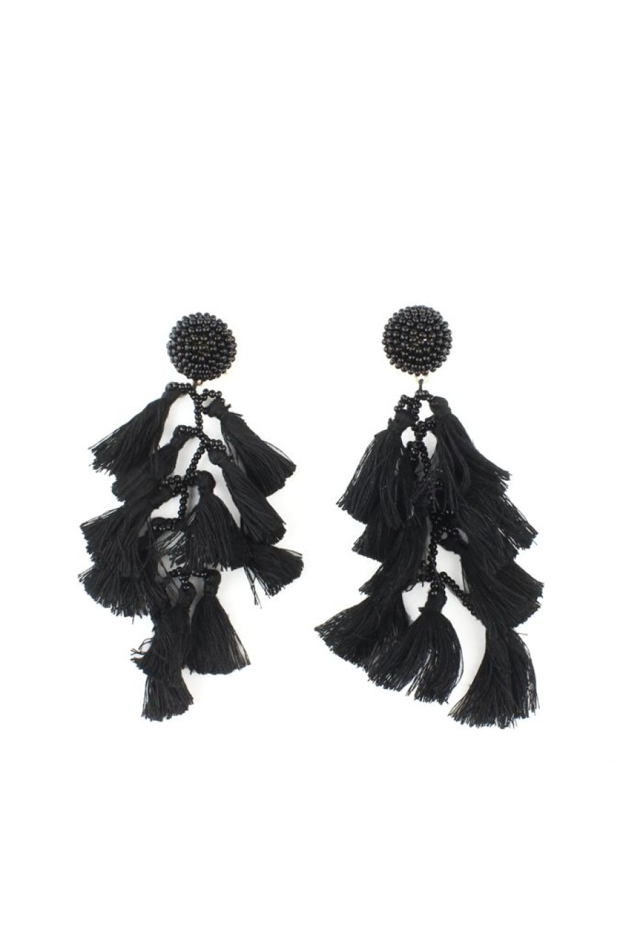 Wholesale Seed Bead Tassel Earrings