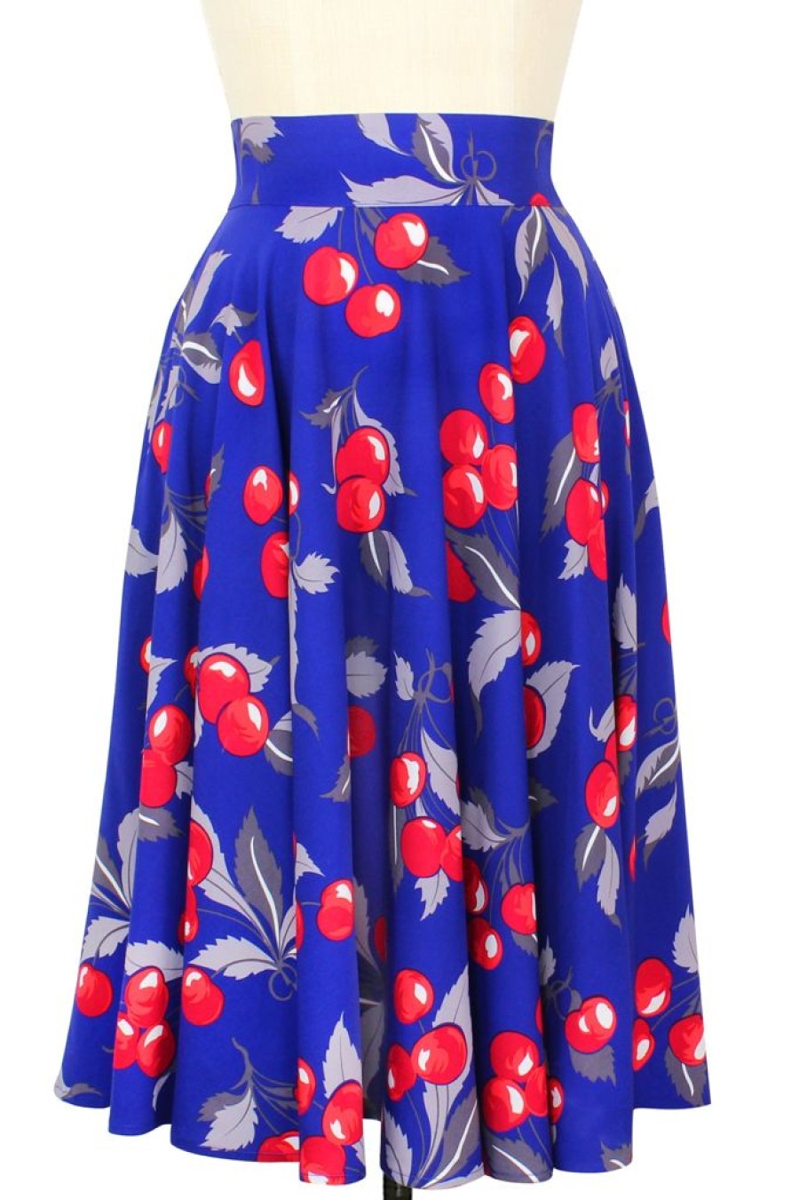 Clearance Circle Skirt-Extra Cherry