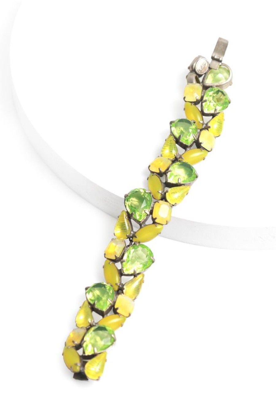 Online De Luxe Spring Greens Flat Bracelet