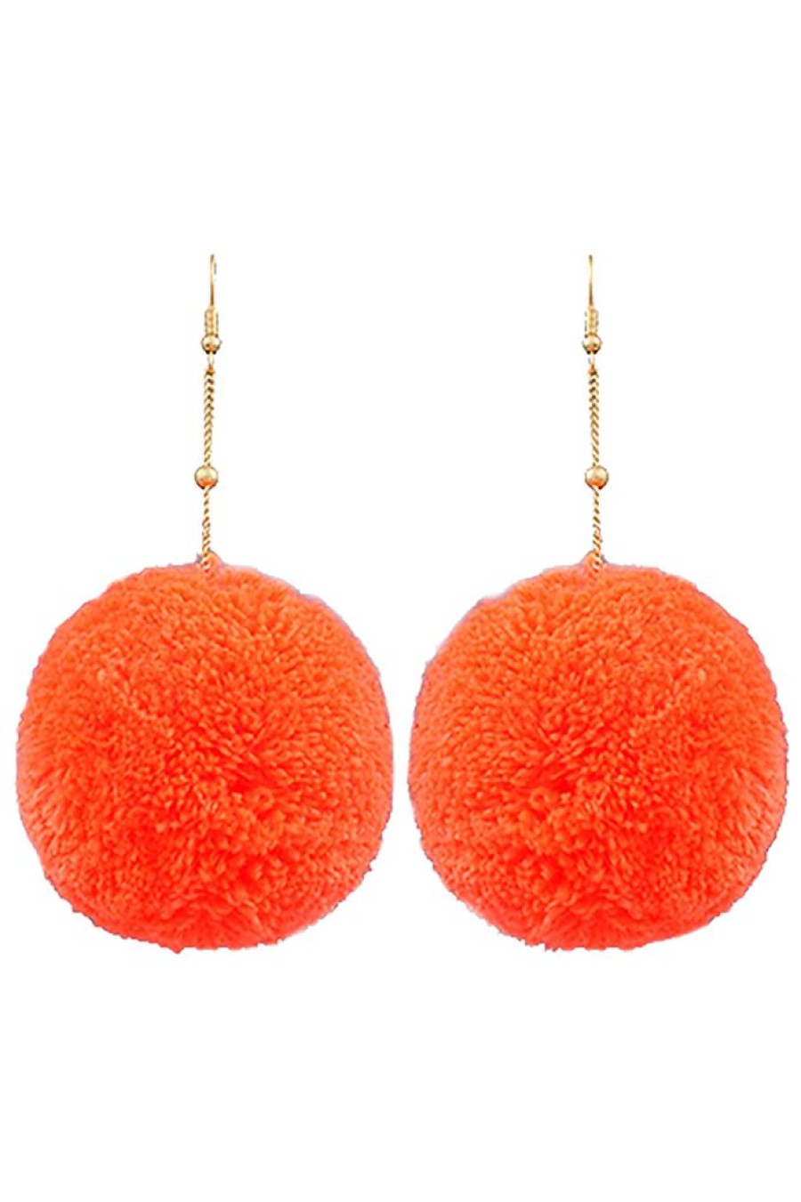 Best Pompom Drop Earrings