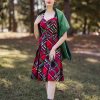 Wholesale Getaway Dress-Mad Plaid