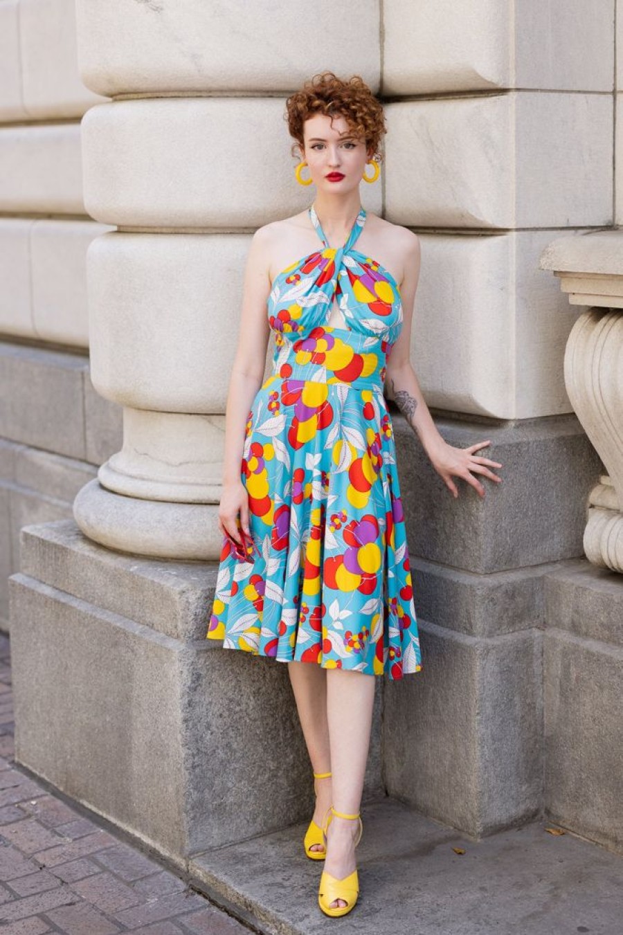 New Yves Circle Dress-Tutti Fruity