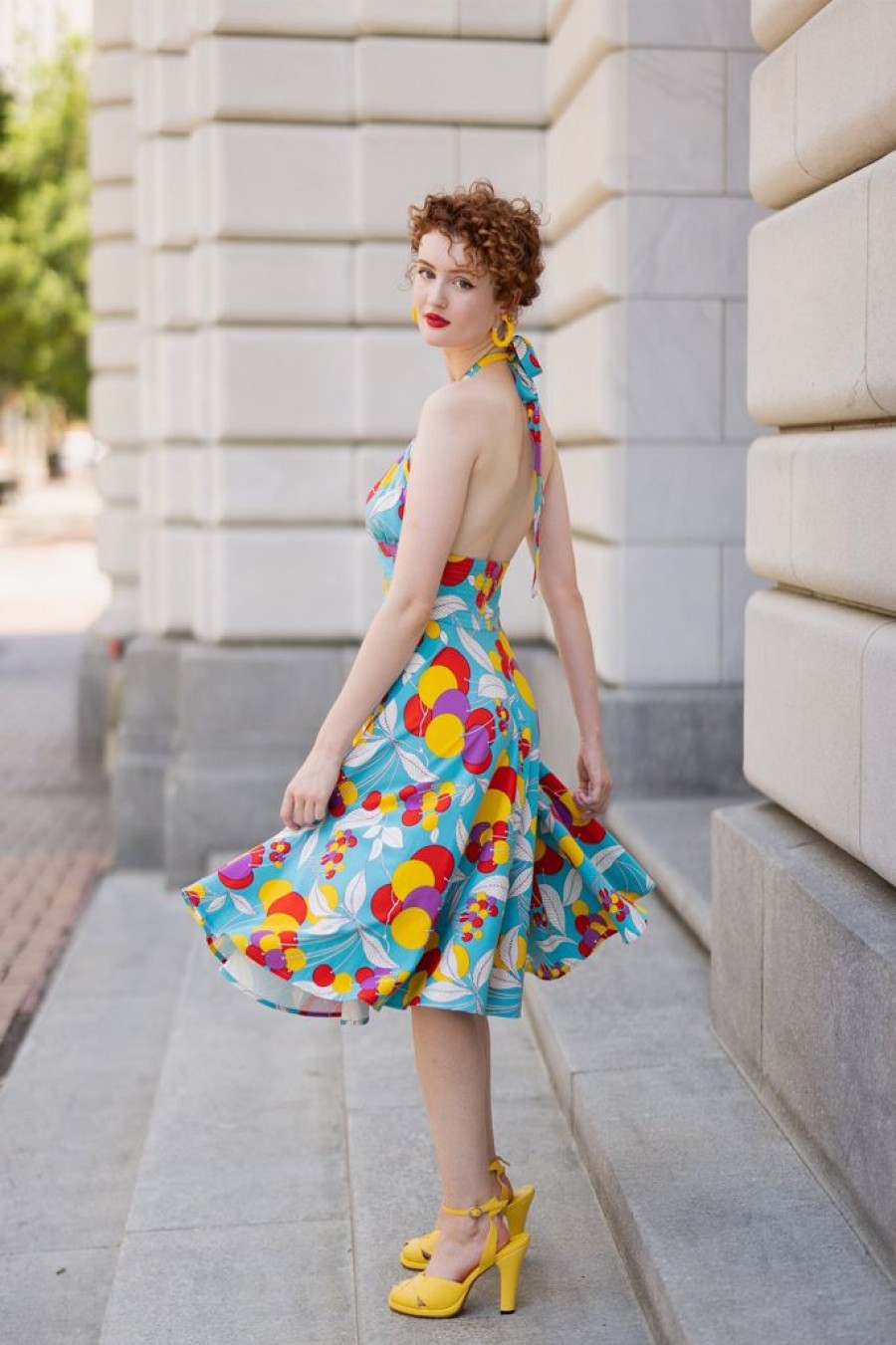 New Yves Circle Dress-Tutti Fruity