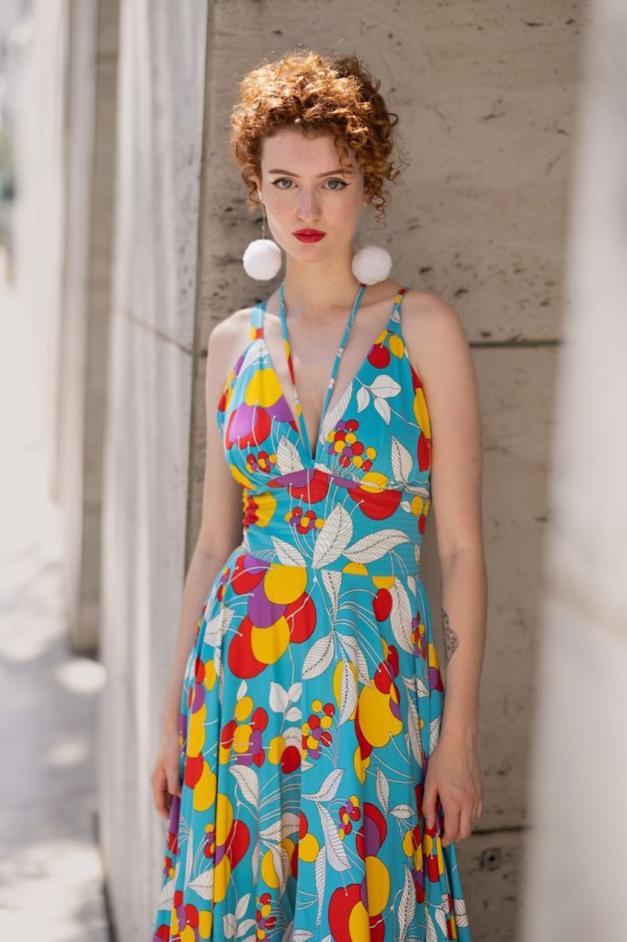 Hot Minda Circle Dress-Tutti Fruity