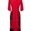 Best Flapper Robe-Red