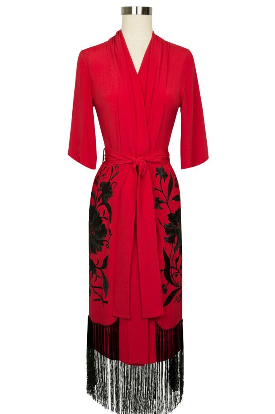 Best Flapper Robe-Red