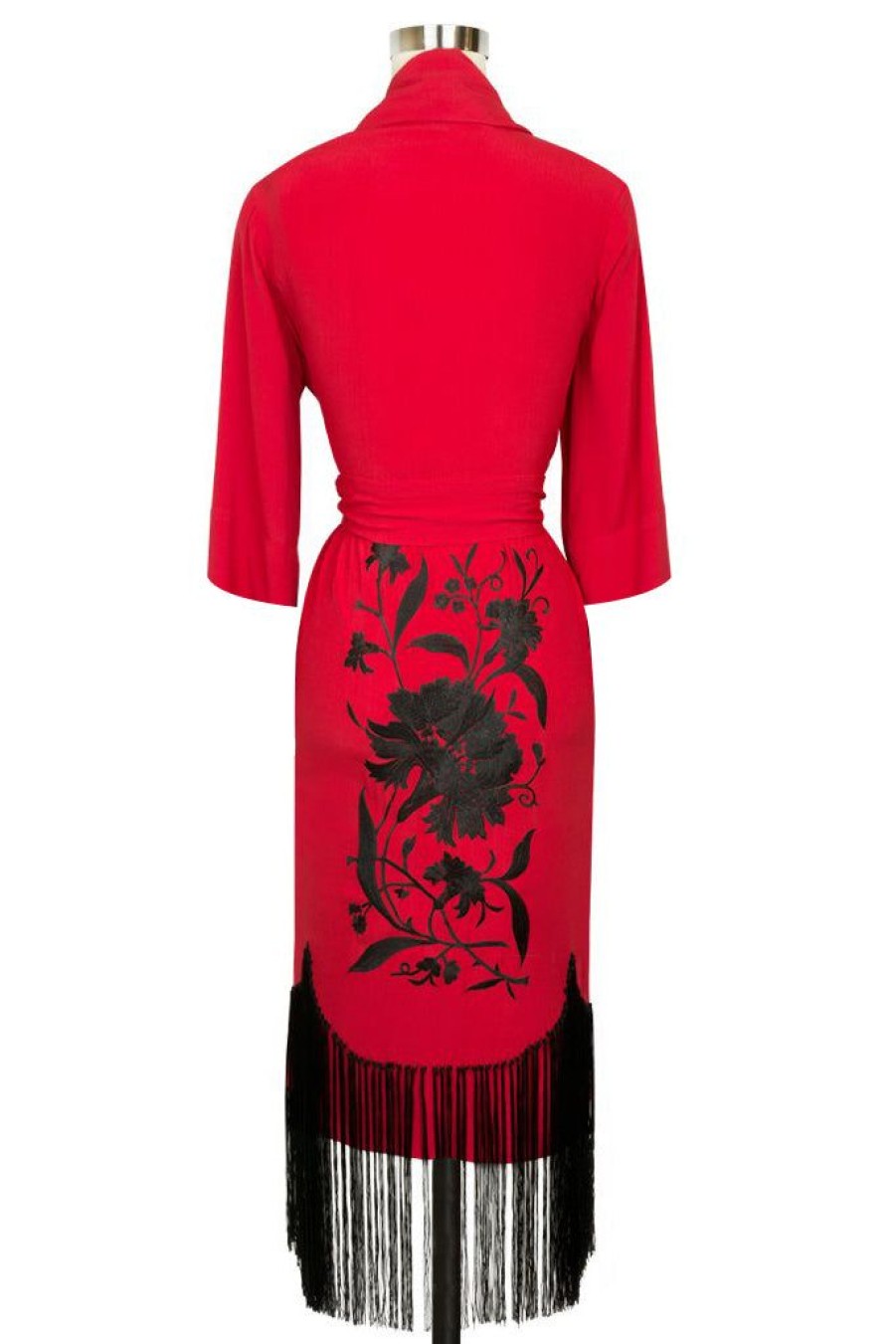 Best Flapper Robe-Red