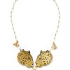 Wholesale Rosita Bonita Leopard Head Necklace