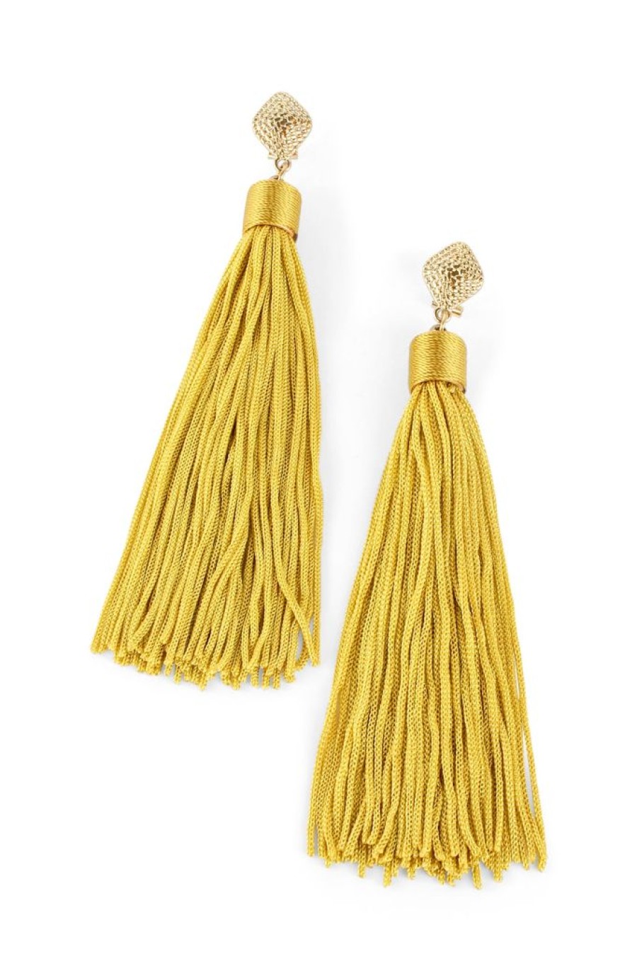 Clearance Thread Wrap Tassel Earrings