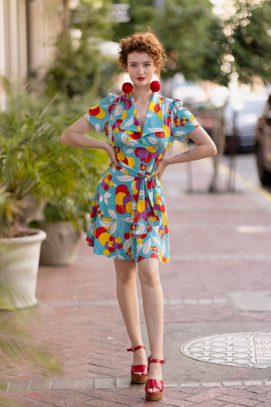 Clearance Babe Dress-Tutti Fruity