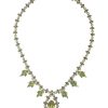 Hot De Luxe Bardot Leaf Necklace