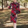 Clearance Pocket Skirt-Mad Plaid