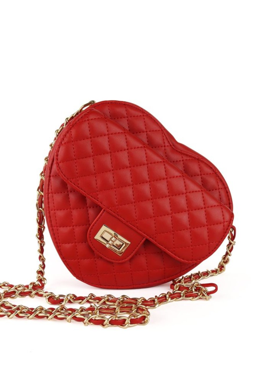 Online Urban Expressions Euphemia Quilted Heart Purse