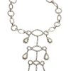 Clearance De Luxe Grand Crystal Teardrop Necklace