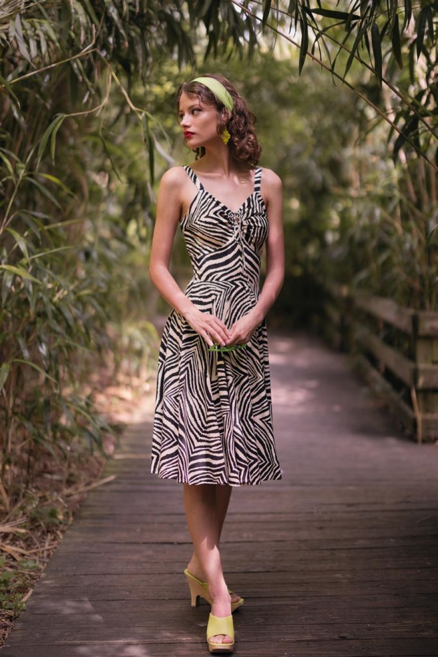 Clearance L'Amour Dress-Gigi'S Zebra