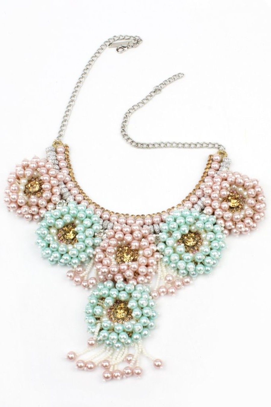 Clearance Jyo Pastel Pearls Beaded Necklace