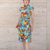 Wholesale Marie Collar Dress-Tutti Fruity