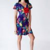 Wholesale Camilla Dress-Bold Bouquet