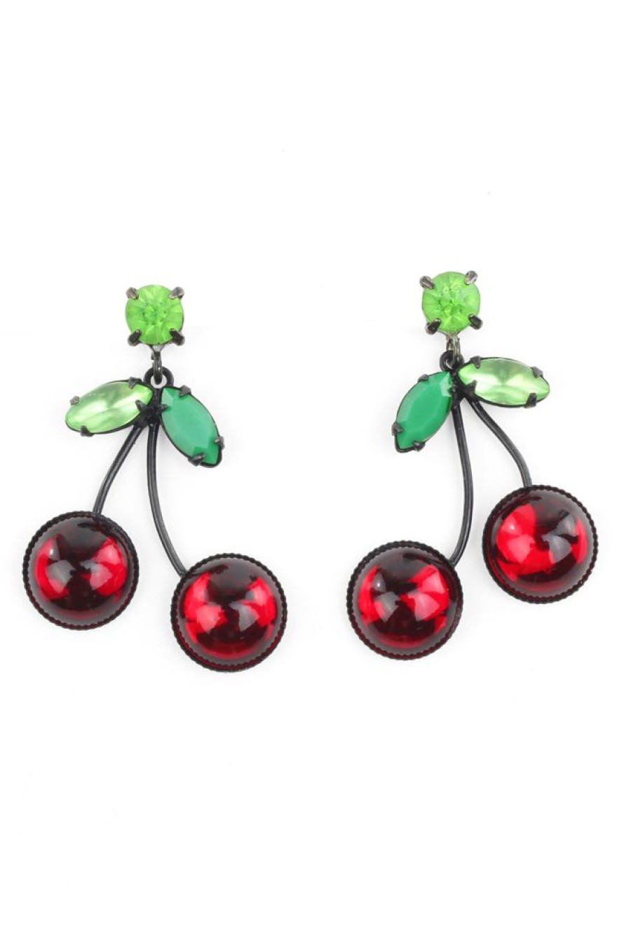 New De Luxe Cherry Drop Earrings