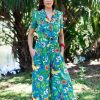 Online High Waist Pants-Jungle Parrots