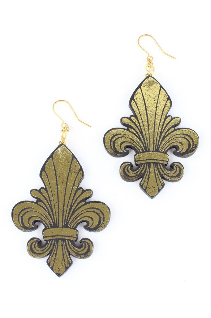 Hot Rosita Bonita Fleur De Lis Earrings