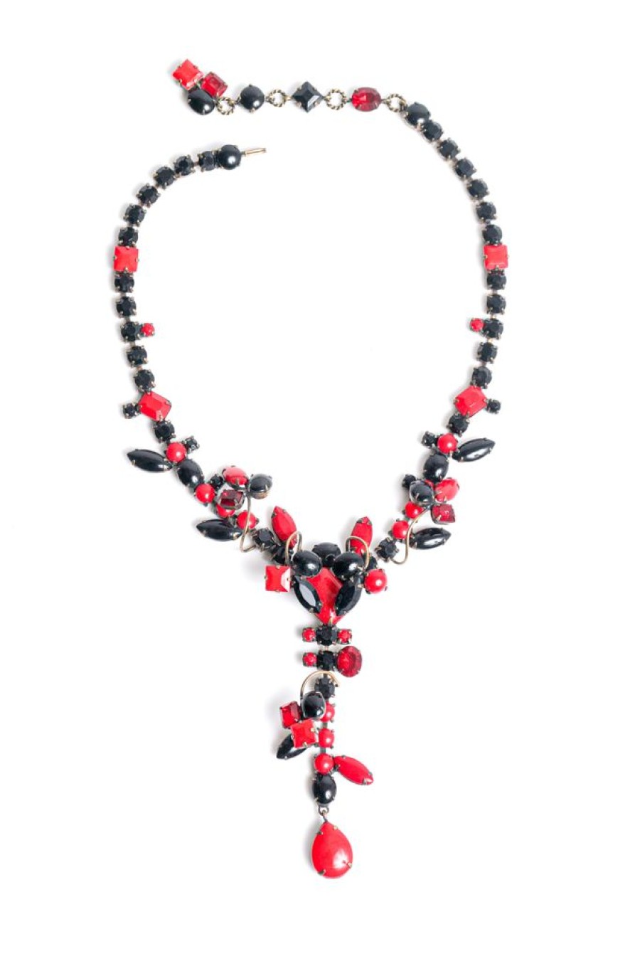 Online De Luxe Cluster Drop Necklace