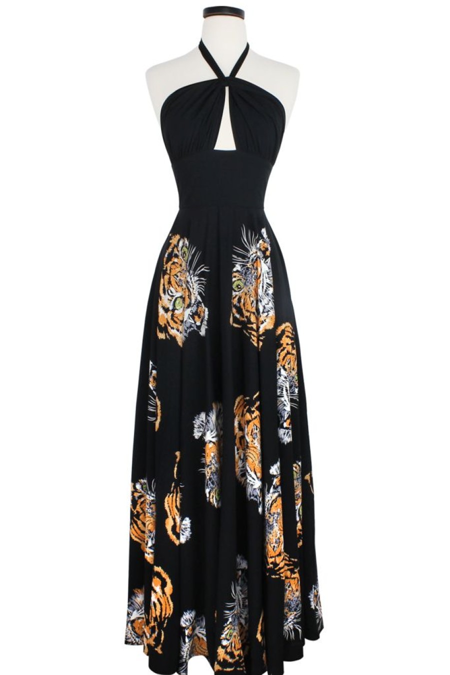 New Yves Circle Dress-Tigers Eye