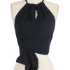 Hot Vogue Top-Black