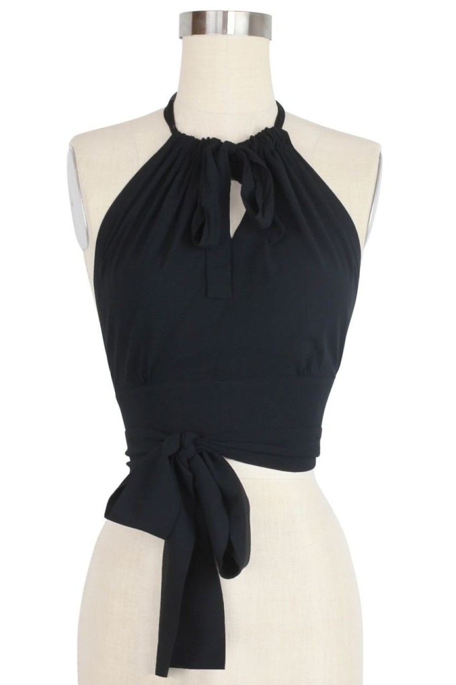 Hot Vogue Top-Black