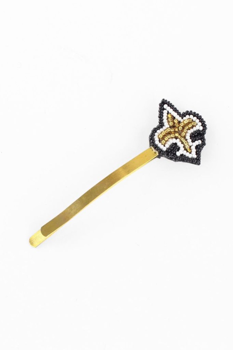 Best Beaded Fleur De Lis Hairpin