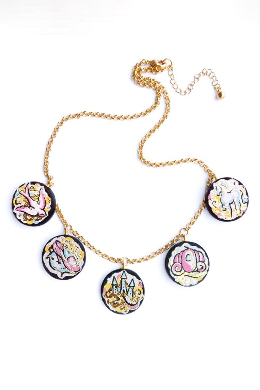 New Rosita Bonita Cinderella Charm Necklace