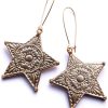 Hot Rosita Bonita Concho Star Earrings