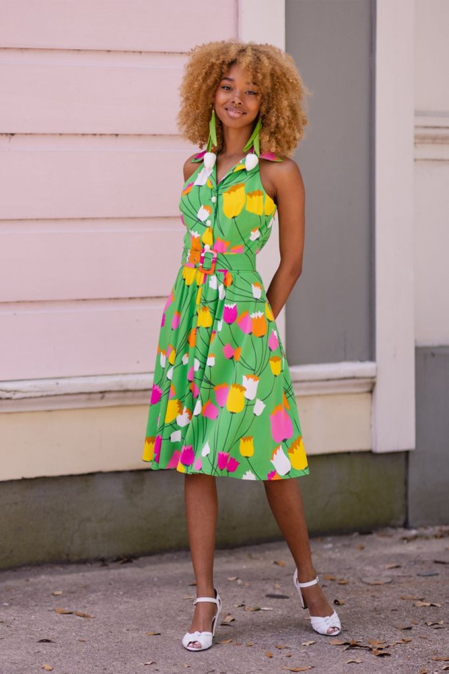 Wholesale Meg Dress-Mod Tulips